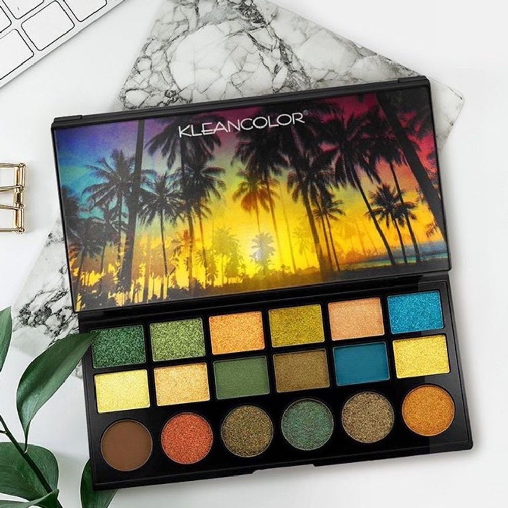 Tropical Passion Makeup Palette 18 bright shades